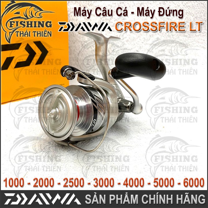 Máy Câu Cá Daiwa Crossfire LT Máy Đứng 1000, 2000, 2500, 3000, 4000, 5000, 6000 Dòng Mới Nhỏ Gọn Lực Tải Lớn