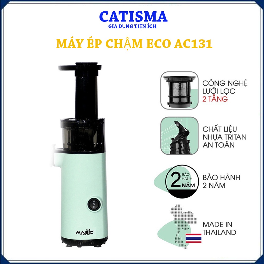 Máy Ép Chậm Magic Eco AC-131 Hàng Chính hãng Magic Tiêu Chuẩn Hàn quốc Chất Lượng Vượt Trội Kiểu Dáng Hiện Đại