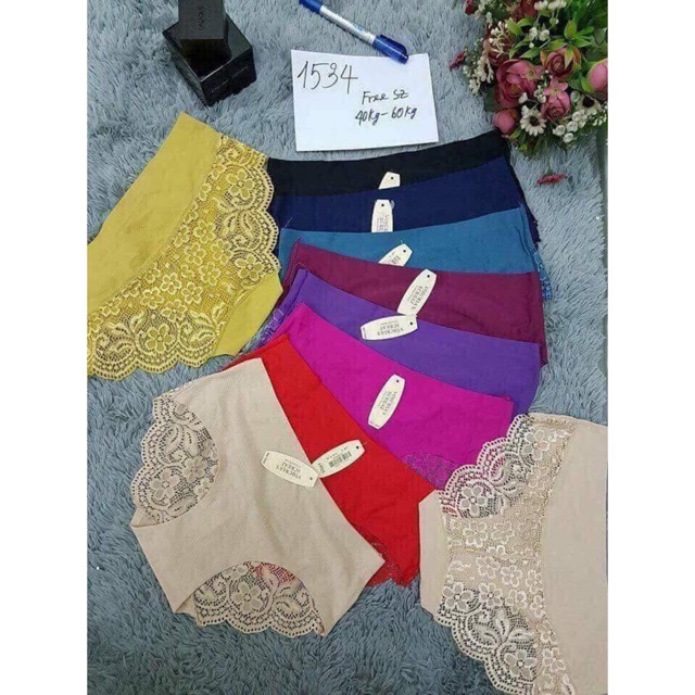 🔥ĐẸP TUYỆT VỜI🔥Quần lót ren thông hơi pha ren set 5c🔥 | BigBuy360 - bigbuy360.vn