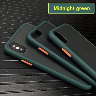 Ốp Điện Thoại Cứng Viền Dẻo Màu Nhám Mờ Thời Trang Sang Trọng Cho Vivo 1806 1606 1817 1816 1811 1820