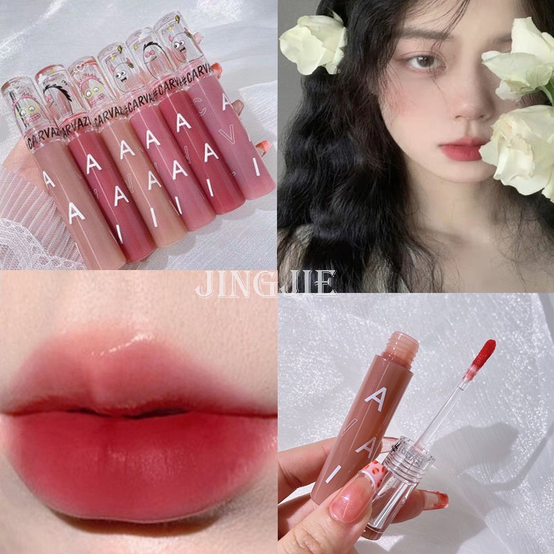Son kem CARVAZI màu lì hiệu ứng tráng gương xinh xắn