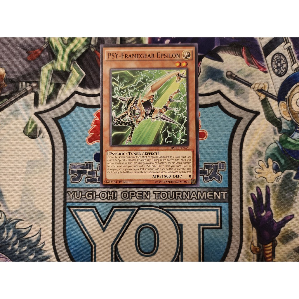 Thẻ bài Yugioh chính hãng PSY-Framegear Epsilon - HSRD-EN033 - Common 1st Edition