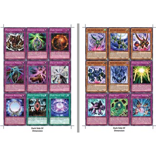 [BÀI IN] Yugioh Deck The Dark Side Of Dimensions