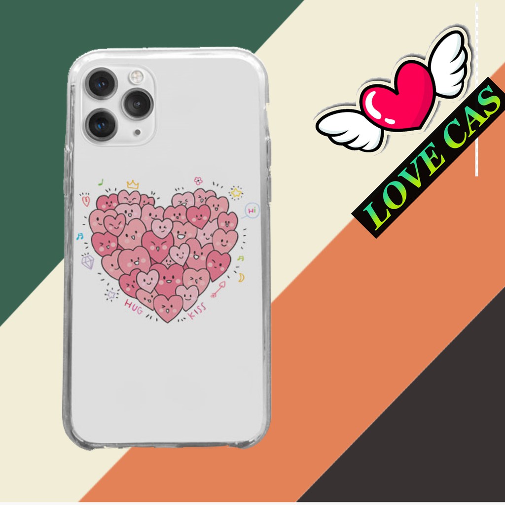 Ốp ĐT sang trọng trong tim có tim Iphone 7/8/8Plus/X/Xs/Xs Max/11/11 Promax/12/12 Promax LOV20210330