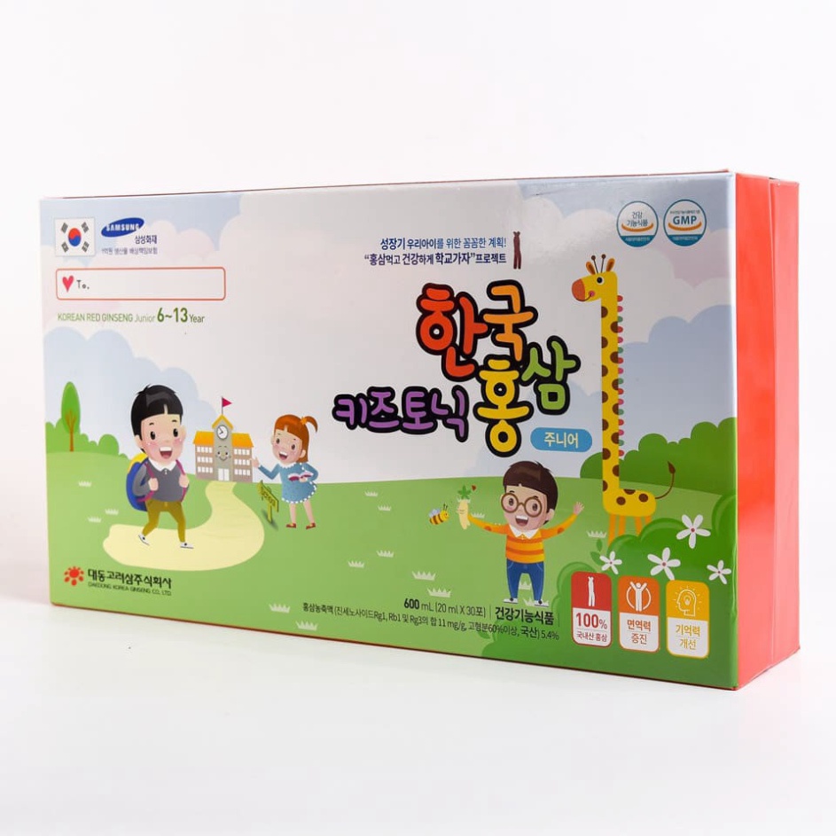 Nước hồng sâm Baby Daedong cho trẻ em 6 - 13 tuổi