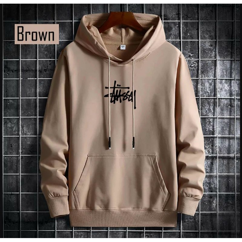 Áo Hoodie In Chữ Stussy Thời Trang Cho Nam Nữ