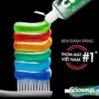 (nh123)  Kem đánh răng Closeup 230gr