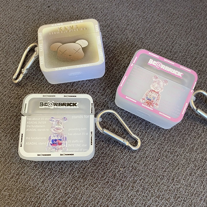 Case Airpods 1/2/Pro/3 - Ốp Airpods 1/2/Pro/3  - Bear/brick