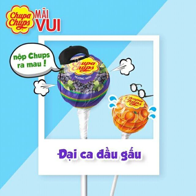 COMBO 10 CHIẾC KẸO MÚT CHUPPACHUP VỊ MỚI. ĐỦ VỊ MÚT TRÁI CÂY.