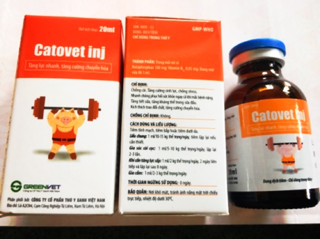 CATOVET INJ 20ML - CHỐNG CÒI TĂNG CƯỜNG SINH LỰC CHỐNG STRESS