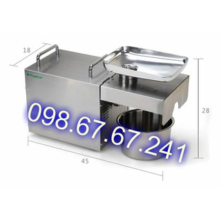 Máy ép dầu thực vật gia đình ST505 (Công nghệ Đức), máy ép dầu thực vật giá rẻ, máy ép dầu thực vật liên tục (20h)