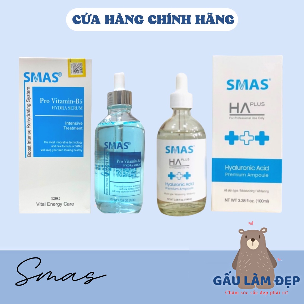 Serum Phục Hồi Cấp Ẩm Smas Pro Vitamin B5 - 120g