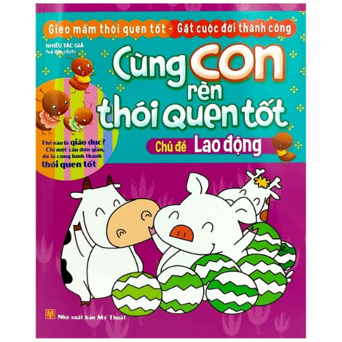 Sách - Cùng con rèn thói quen tốt (Túi 10 cuốn)
