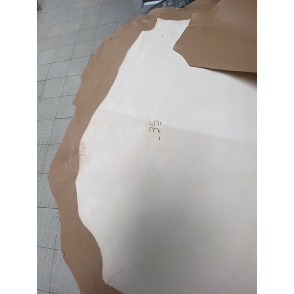 Da cừu ý màu kem