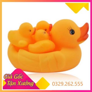 (Siêu Sale)  Bộ đàn chip vịt cao su an toàn cho bé