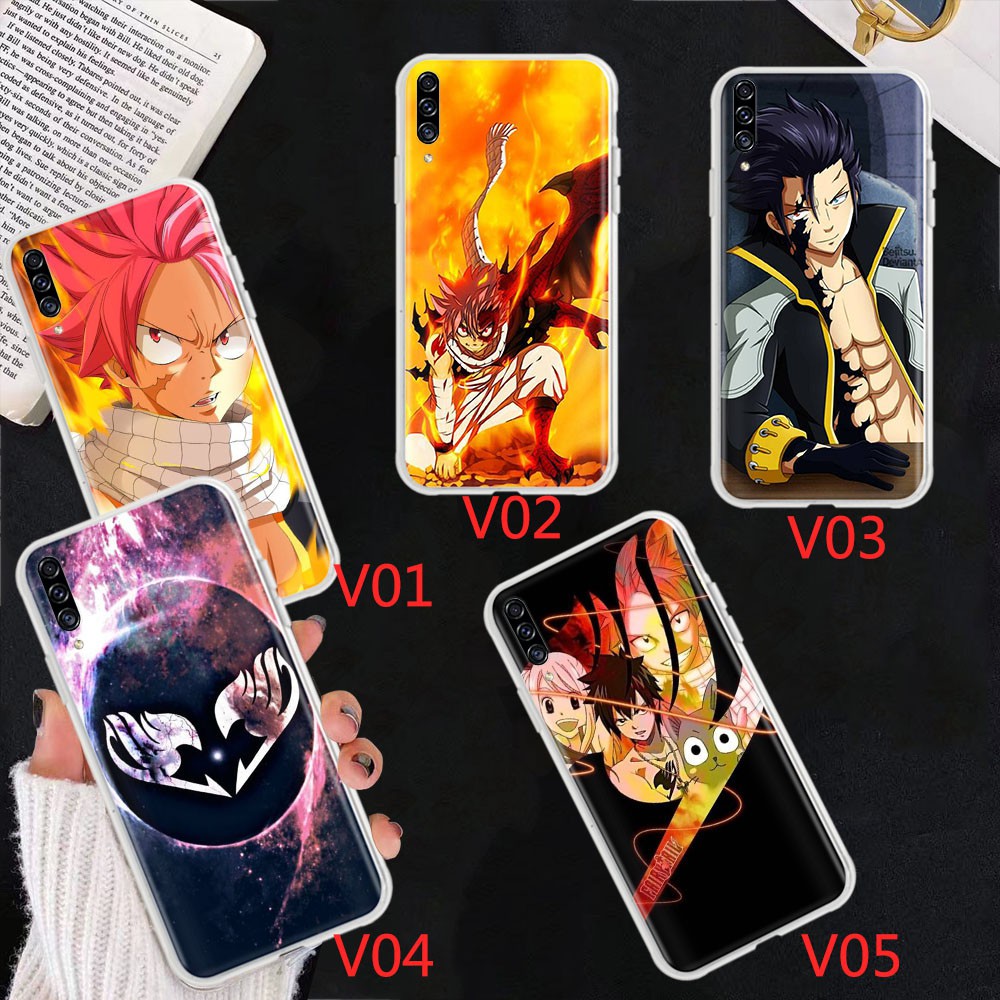 Ốp Lưng Mềm Trong Suốt In Hình Fairy Tail Cho Samsung Galaxy A30 A30S A71 A10 A10S A11 A20 A20S A21 A21S
