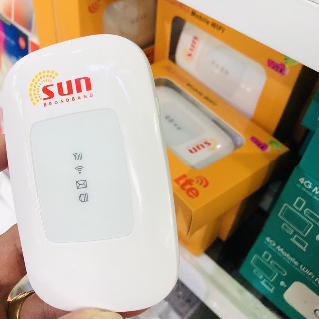 Phát Wifi Di Động 4G LTE SUN FX PR2 Từ Sim 4G 3G Pin 2050mAh - BH 6 Tháng