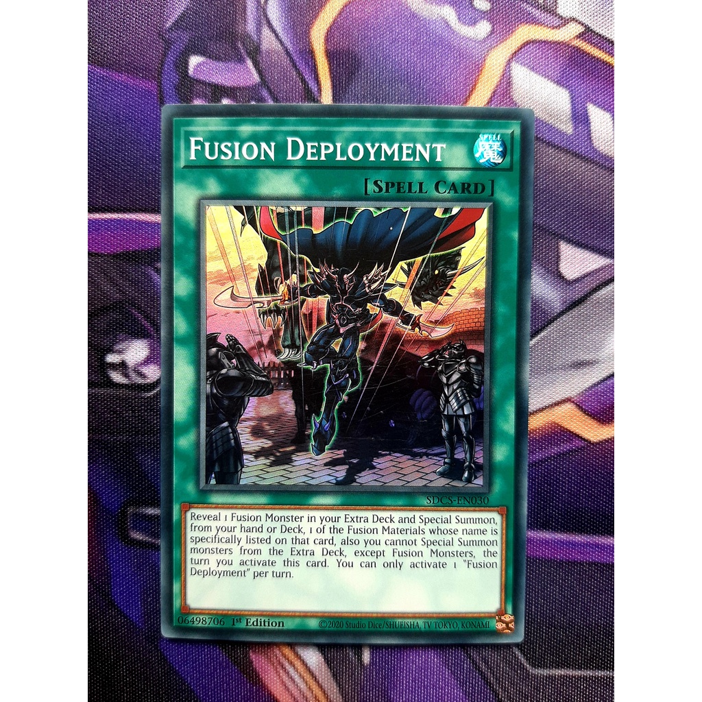 Thẻ Bài Mint90 Yugioh Spell Fusion Deployment - Super Rare
