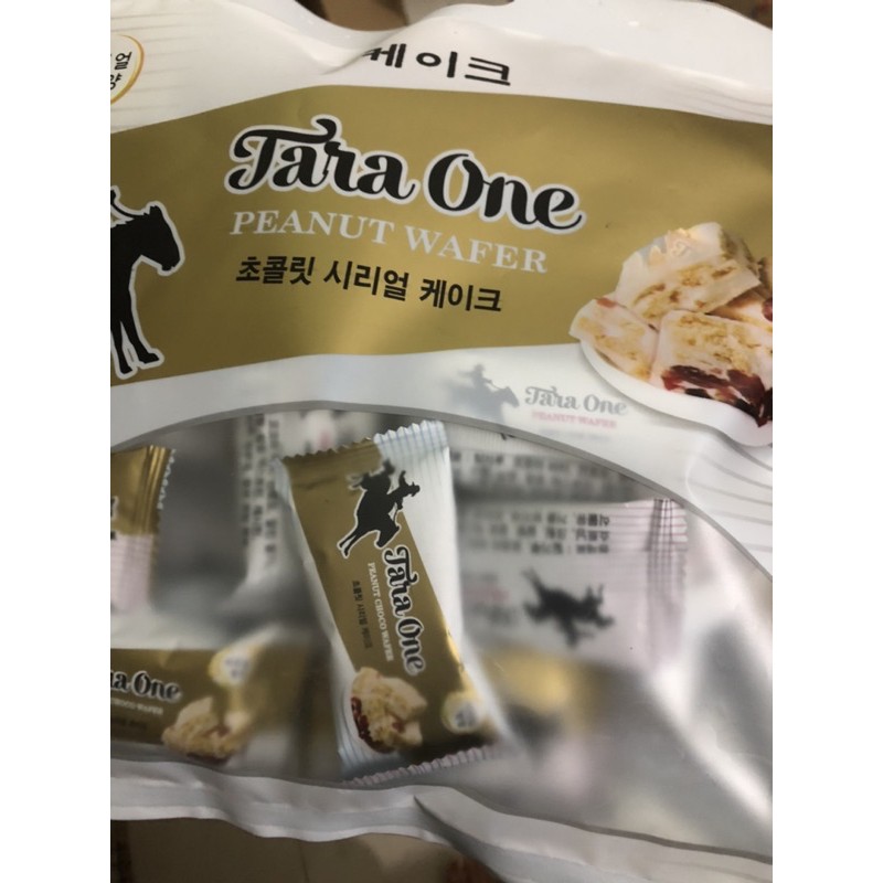 Bánh Tara One Peanut Wafer Hàn Quốc 350g