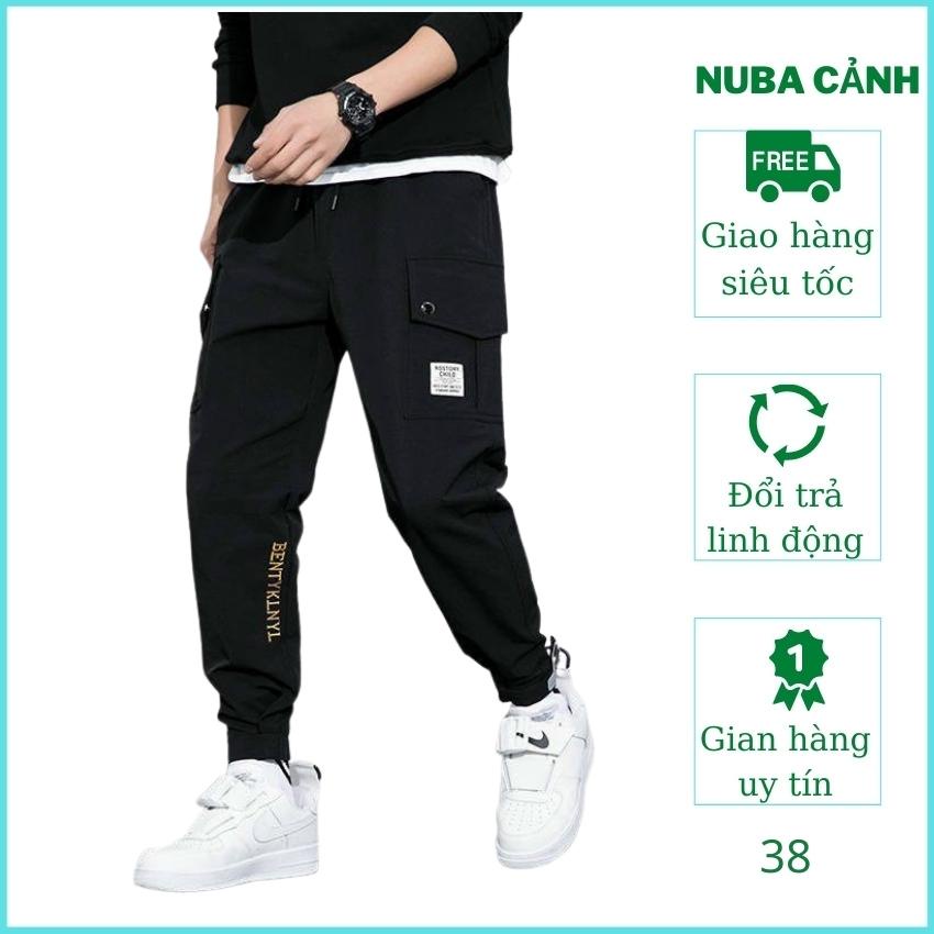 Quần jogger nam cao cấp chất kaki thời trang phong cách trẻ, quần baggy NUCA 38