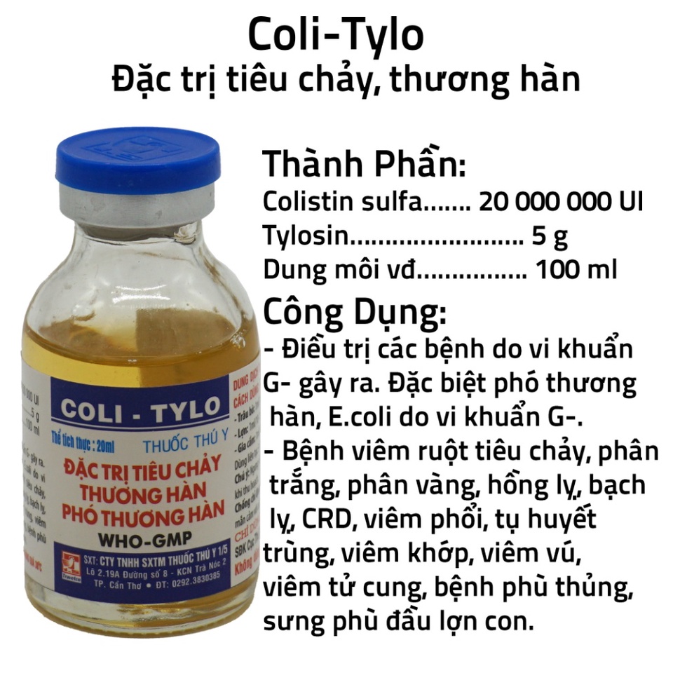 Coli Tylo lọ 20ml