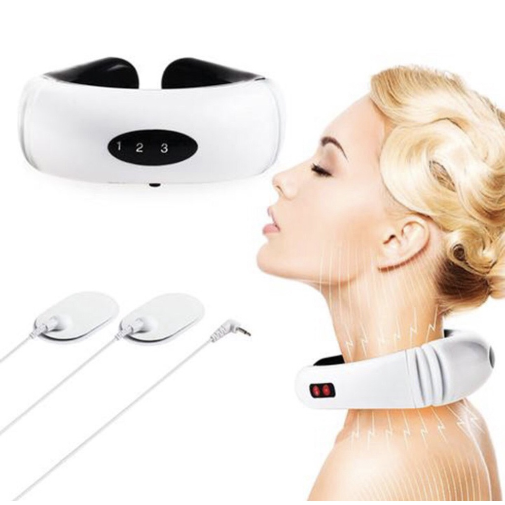 [ BH_6 Tháng ] Máy massge 3D cổ vai gáy thông minh giảm đau mỏi hiệu quả