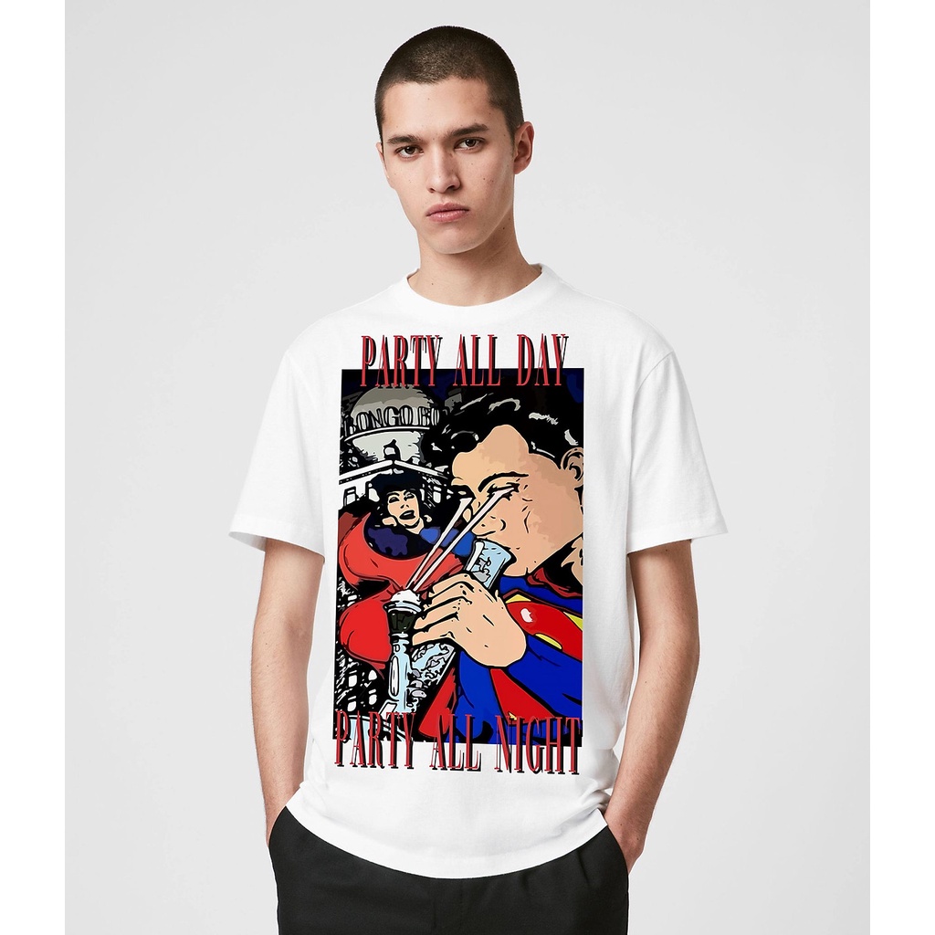 Áo unisex nam nữ MIKENCO SUPERMAN vải cao cấp form cực đẹp Black phong cách trẻ trung