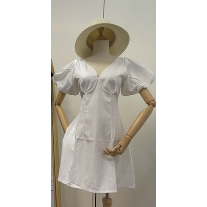 Đầm Cổ V Tay Phòng Bigsize 50kg Đến 100kg (M/L/XL/XXL)