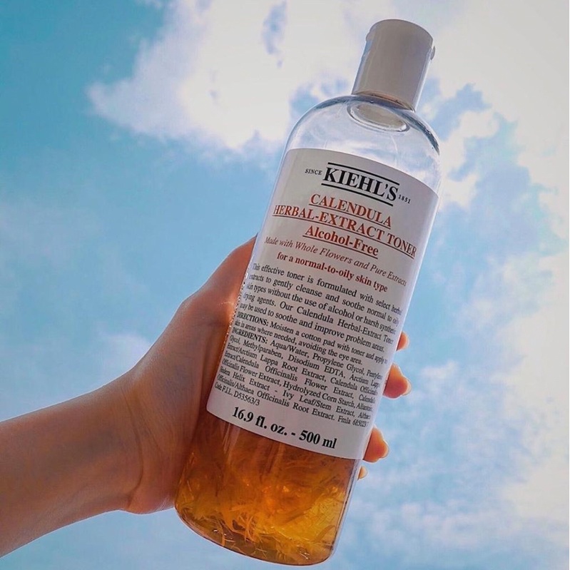 Toner hoa cúc Kiehl's - Kiehls Calendula Herbal Extract Alcohol-Free Toner