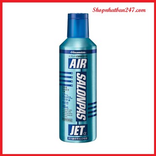 Xịt lạnh giảm.đau AIR SALONPAS Jet Hisamitsu 300ml Nhật Bản
