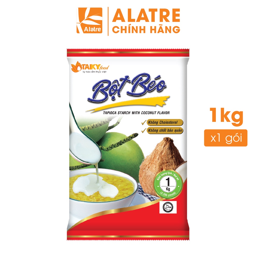 1KG Bột Béo Đỏ TÀI KÝ - Hàng Chính Hãng Date Mới Nhất!