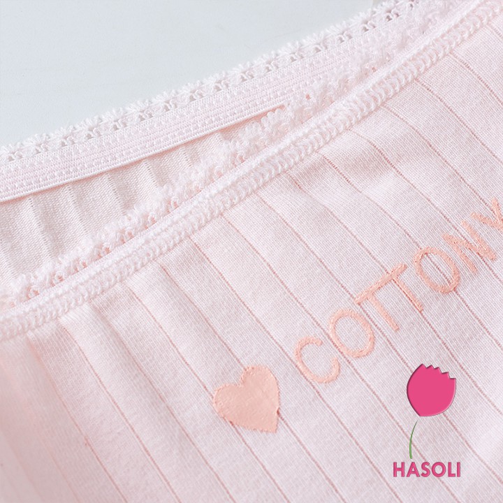Quần Lót Quần Chip Nữ Cotton Gân Tăm Kháng Khuẩn Cao Cấp Cottony S24