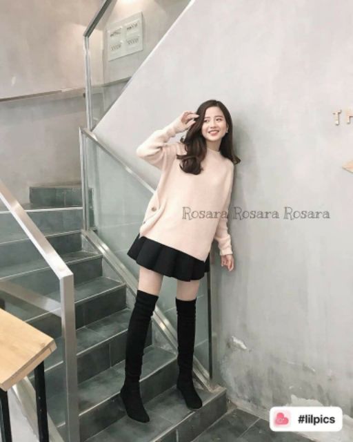 [ Hàng sẵn ] Áo len phối khuy sang chảnh [ Ảnh thật ] [Quảng Châu ] | BigBuy360 - bigbuy360.vn