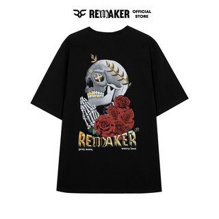 Áo thun remaker eternity tee oversize unisex tay lỡ - đen - local brand chính hãng