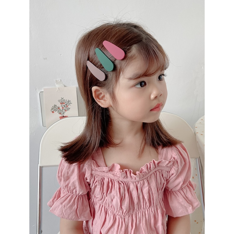 Set 10 kẹp giữ tóc mái bb acrylic phong cách INS Hàn Quốc