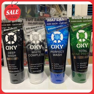 ( Mẫu Mới ) sữa rửa mặt Oxy  sẵn 4 mầu như hình