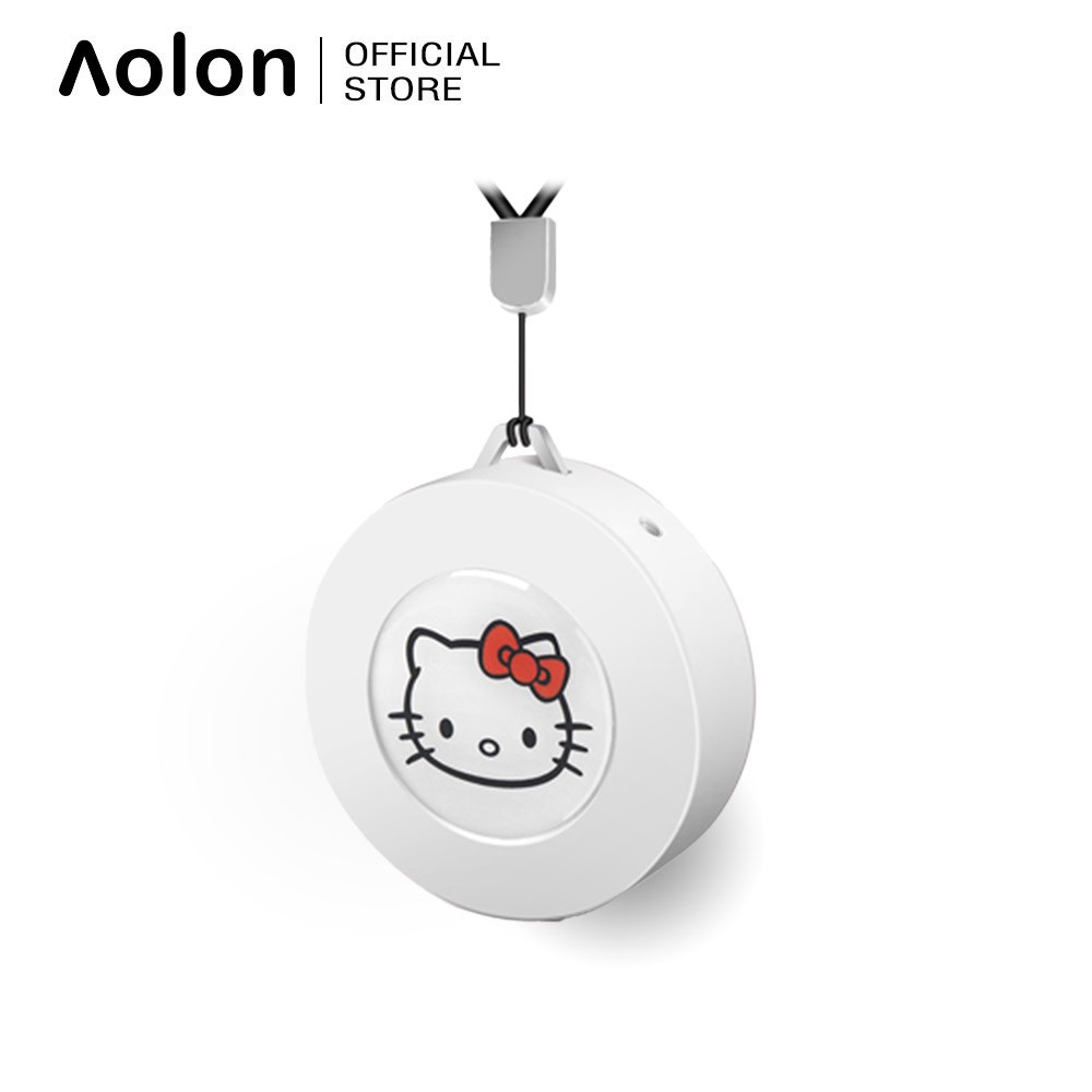 Aolon K05 Wearable Air Purifier Necklace Holle Kitty Cute Usb Rechargeable Negative Ions