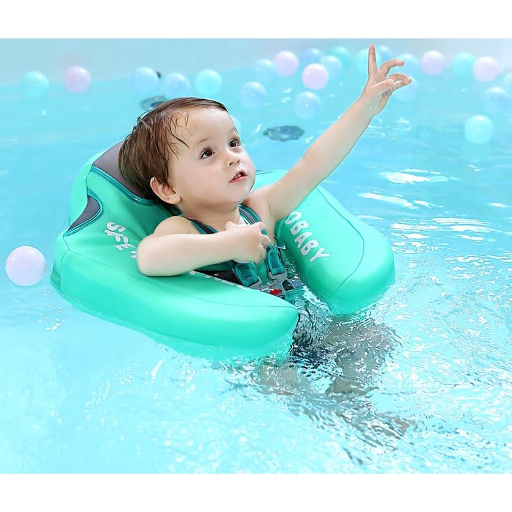 Phao bơi chống lật | Phao ngực chống lật Mambobaby không bơm hơi B503