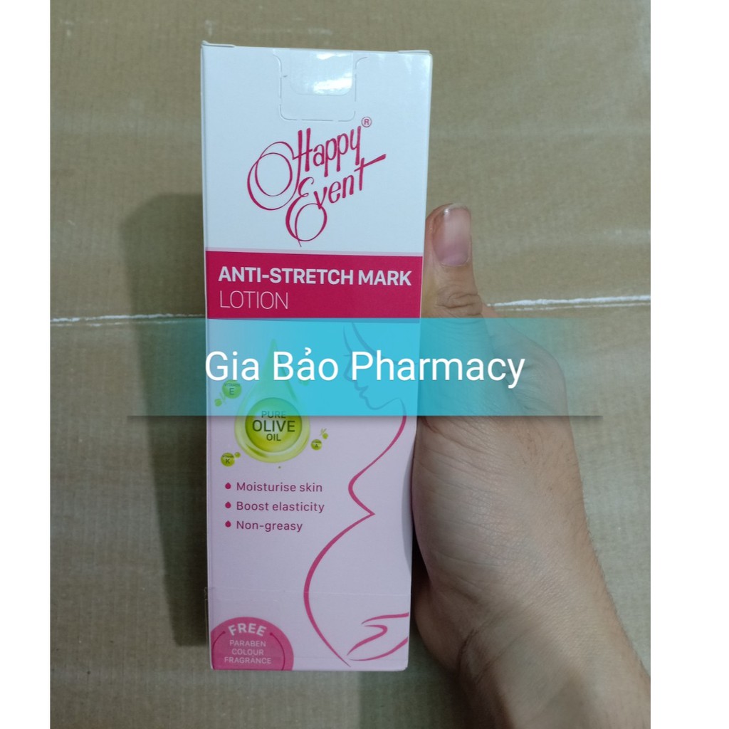 Kem bôi chống rạn da HAPPY EVENT 100ml cho bà bầu