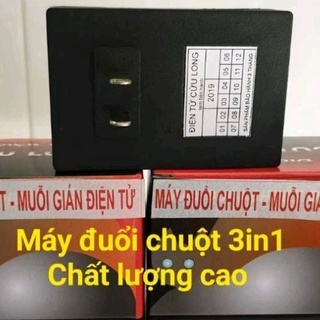 Máy đuổi chuột muỗi gián 3in1 - thiết bị cửu long loại cao cấp đuổi chuột muỗi gián 200m