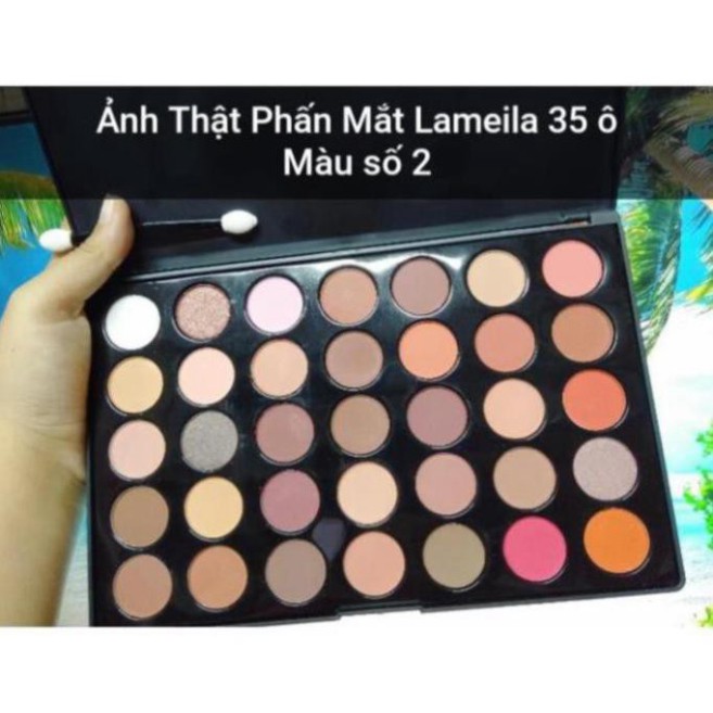 Phấn Mắt 35 ô Lameila 35 Colors Eye Shadow Palette Hàng Chính Hãng Nội Địa Trung No.3606 SWT12