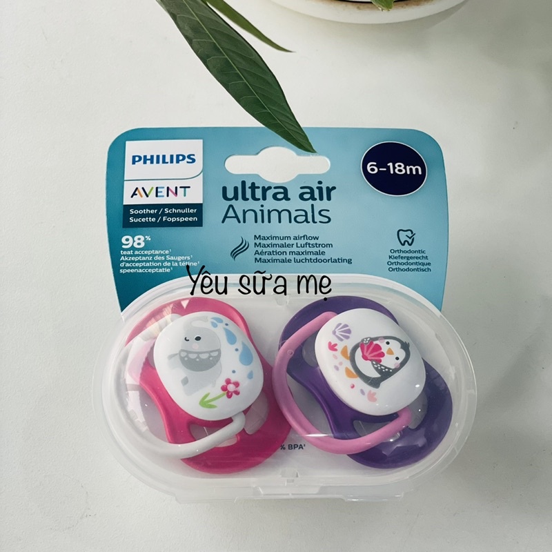 Ty giả Avent utra soft utra air đủ size chính hãng