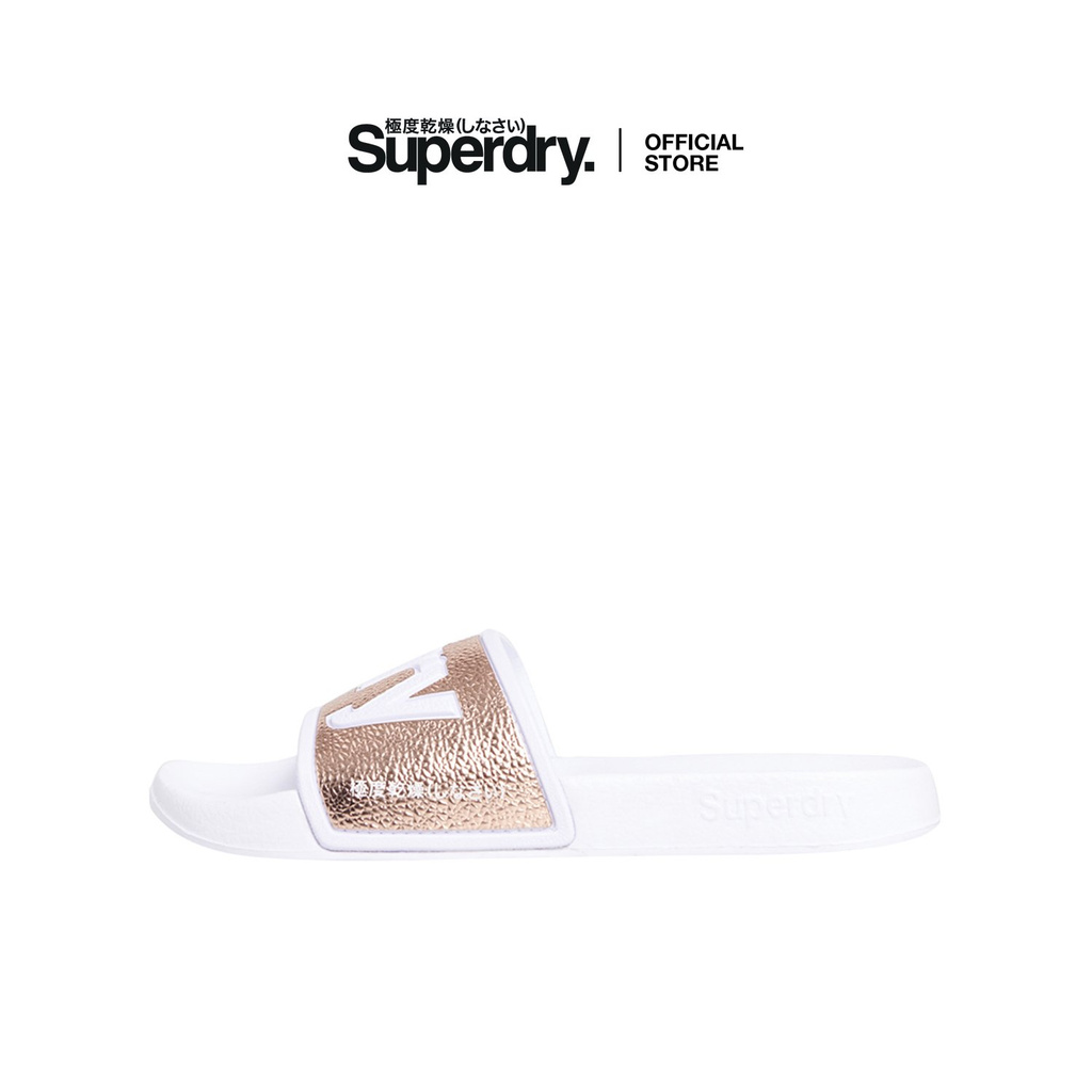 Dép Nữ Superdry Eva 2.0 Pool Slide SDWF31004ATJK Màu Vàng Hồng