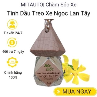 Tinh dầu treo xe ô tô mùi Ngọc Lan Tây thiên nhiên nguyên chất treo tủ quần áo treo phòng ngủ lọ treo 7ml MỘC Mitauto