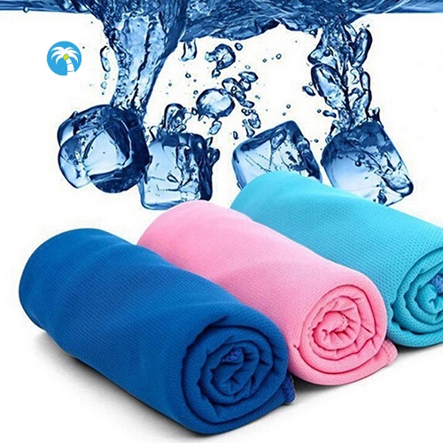 COD Gym Outdoor Sports Fitness Magic Rapid Cooling Towel Quick Cool Down Cloth