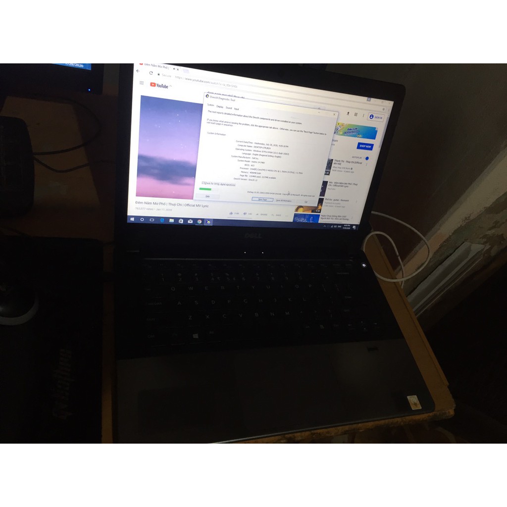 laptop Dell V5480 dell i3/ssd240g bảo hành 6 tháng tặng kèm chuột, lót chuột giá rẻ, laptop cũ giá rẻ | BigBuy360 - bigbuy360.vn