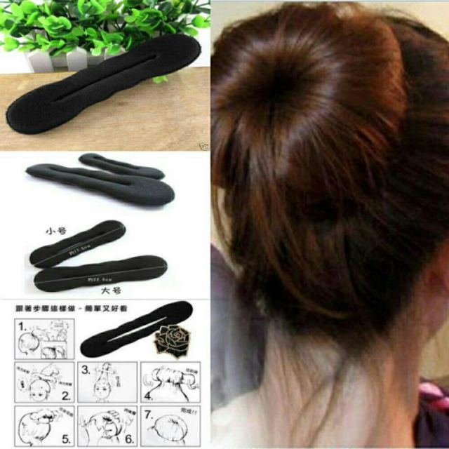 Dụng Cụ Búi Tóc Đa Năng, Búi Tóc Tròn Búi Củ Tỏi