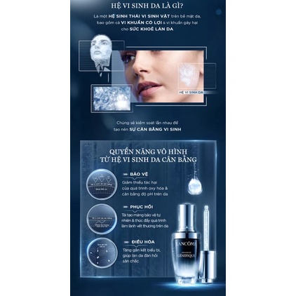 Tính chất trẻ hóa da Lancôme advanced génifique 20 ml