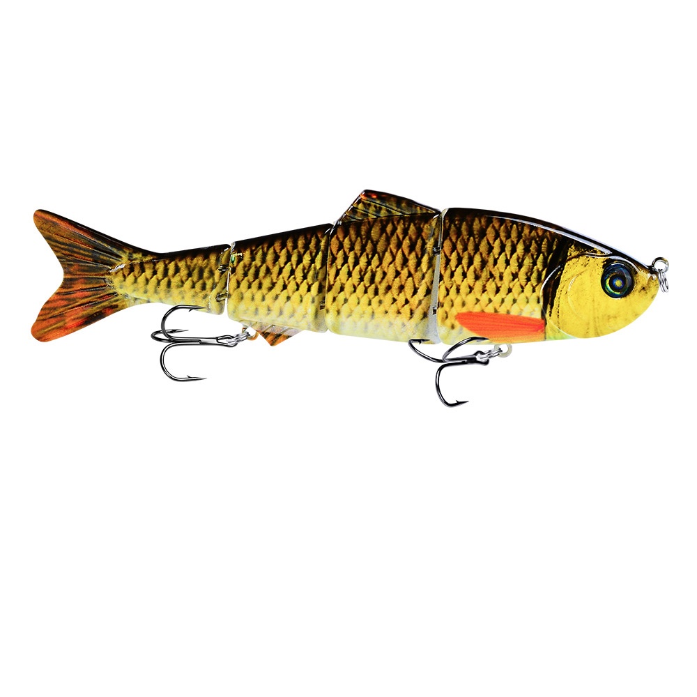 Mồi Câu Cá Nhân Tạo 4 Móc 15.56CM 38G 1-3M#