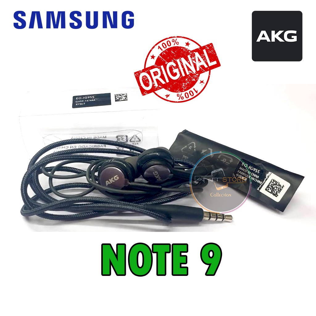 Tai Nghe Nhét Tai Chính Hãng Akg Ori Cho Samsung Note 8 / 9 S8 / S8 + S9